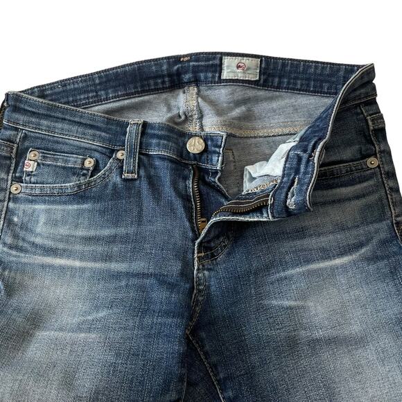 AG Adriano Goldschmied Womens Size 25 Stilt Roll Up Jeans Blue Denim Stretch - Picture 5 of 9